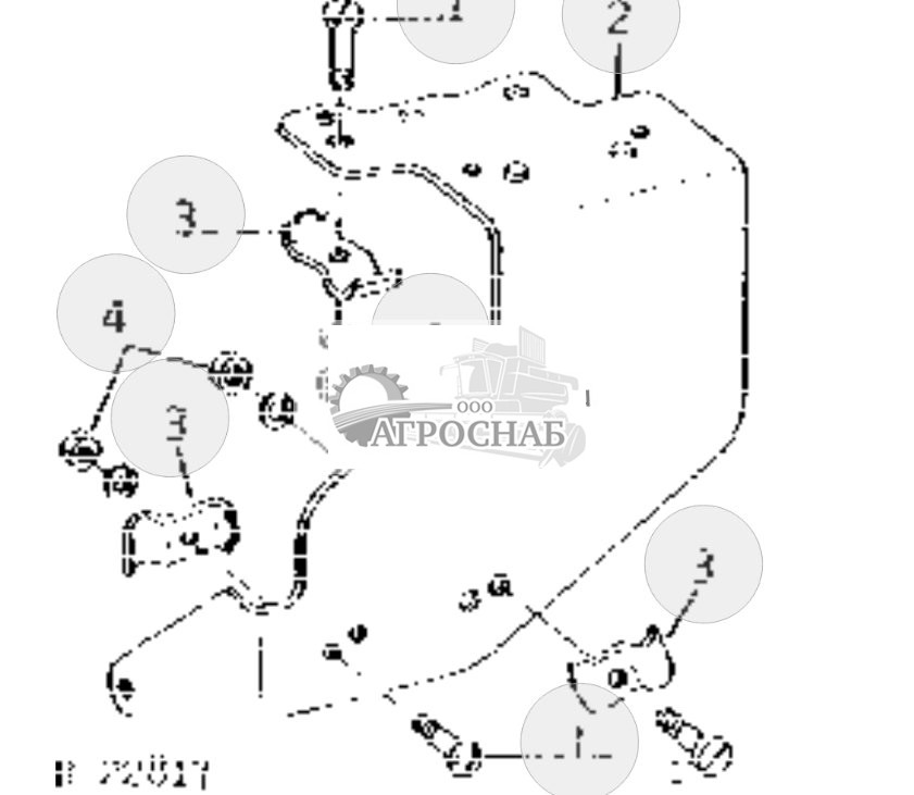 Aneroid Control Bracket 